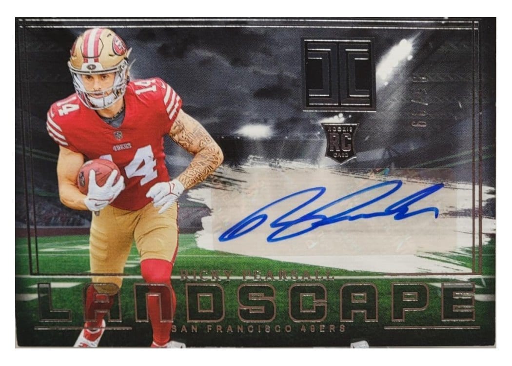 2024 Panini Impeccable Rookie Landscape Ricky Pearsall #7 card
