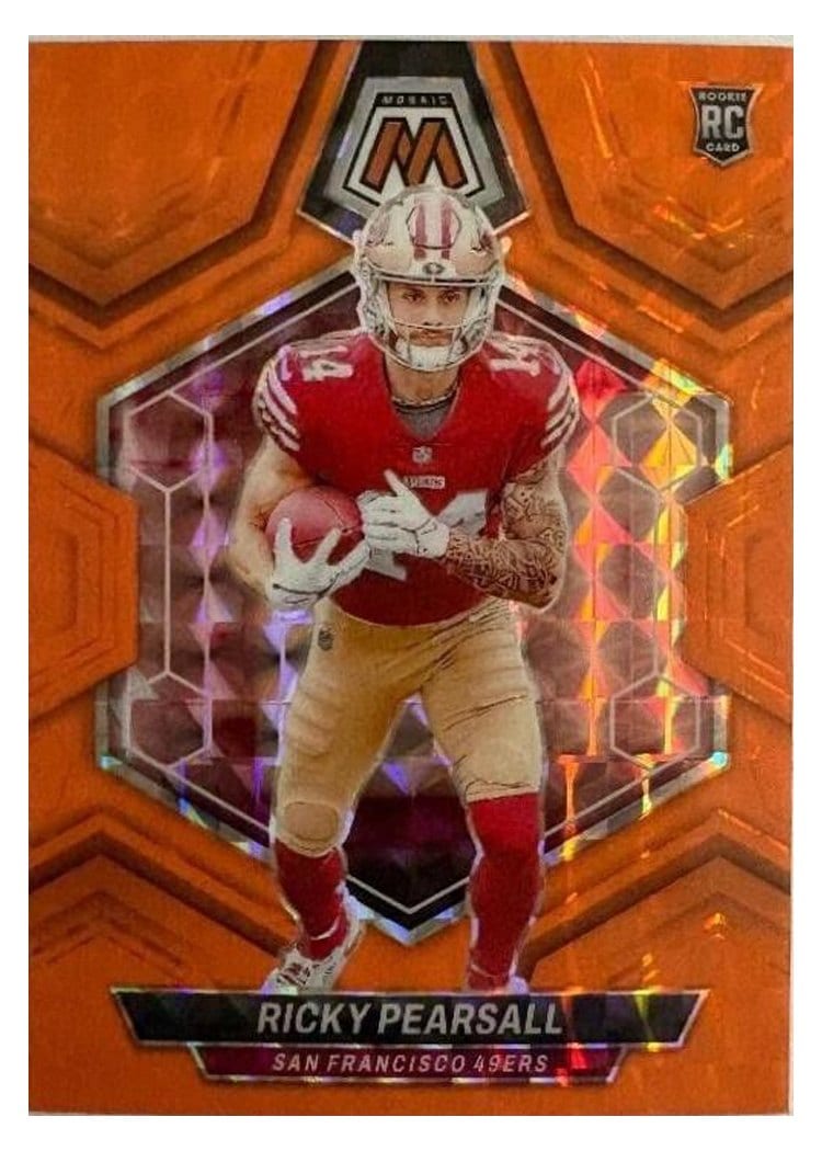 2024 Panini Mosaic Base Set Ricky Pearsall #331 card