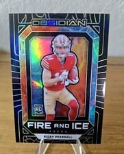 2024 Panini Obsidian Fire and Ice Ricky Pearsall #7 card