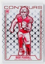 2024 Panini Phoenix Contours Ricky Pearsall #CON-RPL card