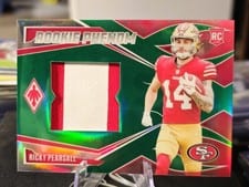 2024 Panini Phoenix Rookie Phenom Jersey Ricky Pearsall #RPJ-RPL card