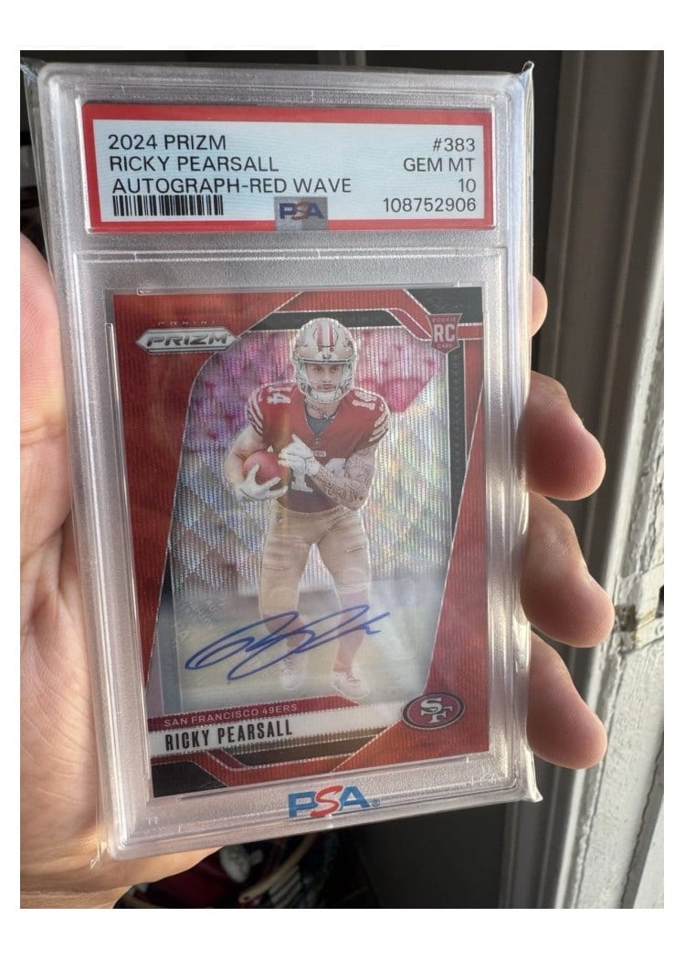2024 Panini Prizm Base Set Ricky Pearsall #383 card