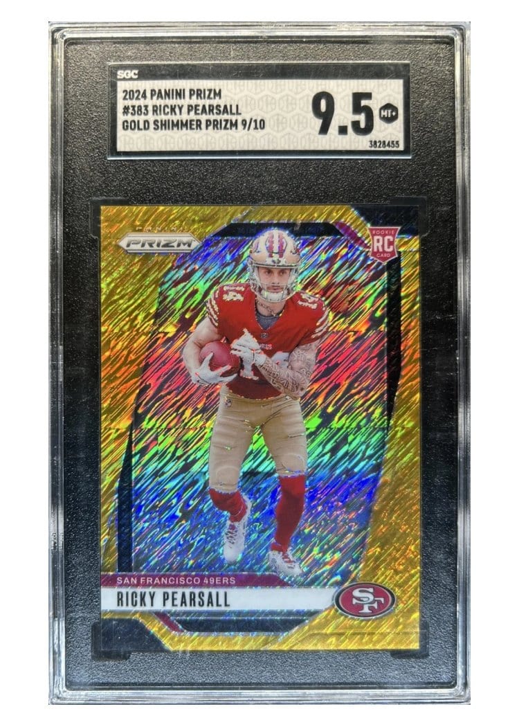 2024 Panini Prizm Base Set Ricky Pearsall #383 card