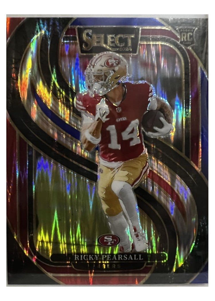 2024 Panini Select Base Set Ricky Pearsall Red Mojo #173 card
