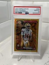 2024 Topps Chrome Radiating Rookies Ricky Pearsall #RR-6 card