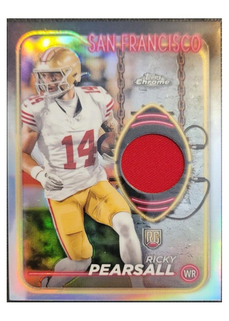 2024 Topps Chrome Topps Chrome Rookie Relics Ricky Pearsall #CRR-RP card