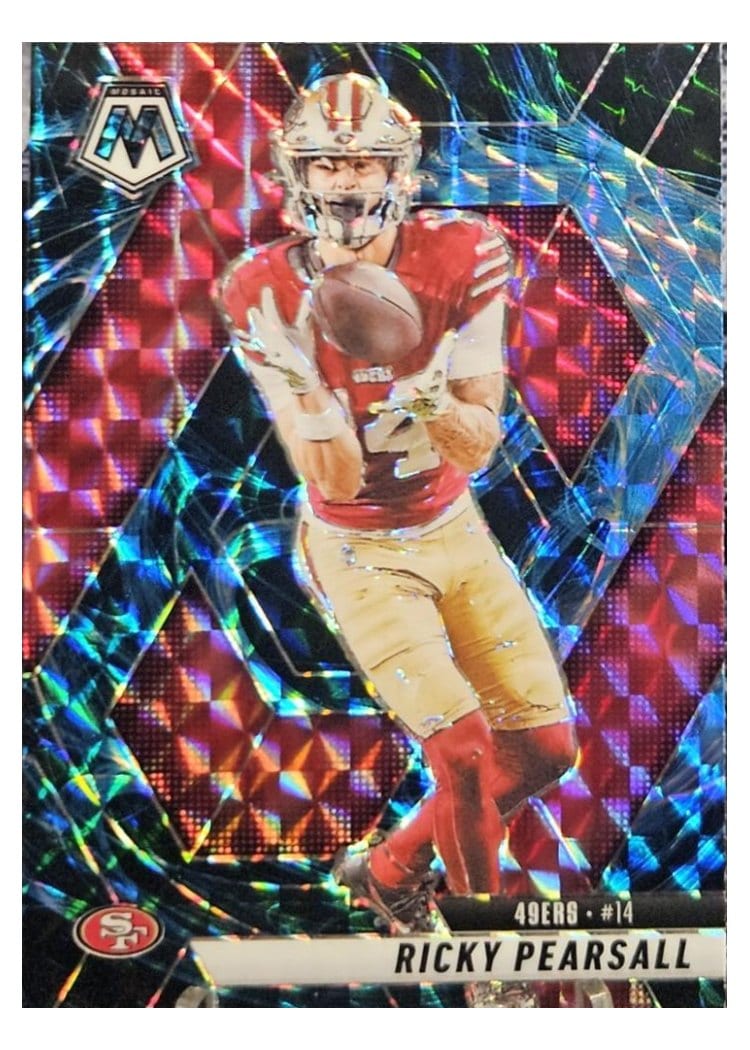 2025 Panini Mosaic Base Set Ricky Pearsall #198 card