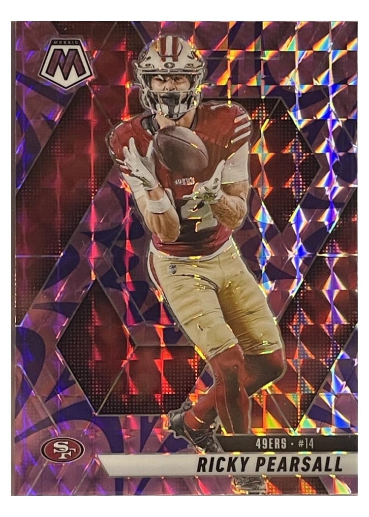2025 Panini Mosaic Base Set Ricky Pearsall #198 card