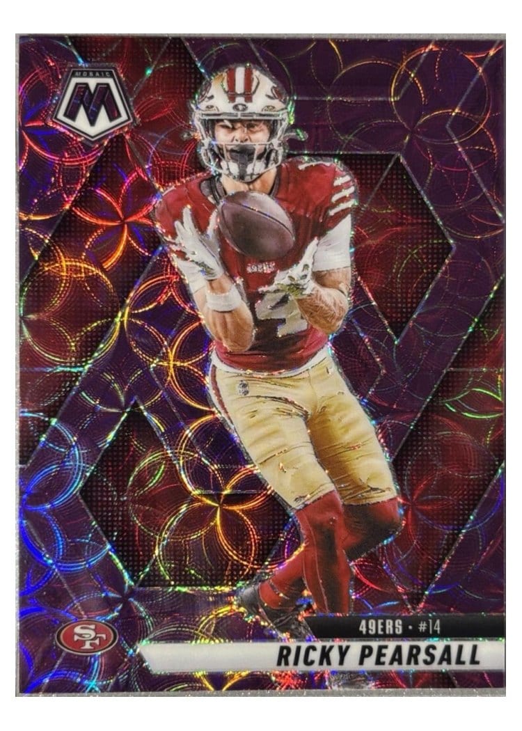 2025 Panini Mosaic Base Set Ricky Pearsall #198 card