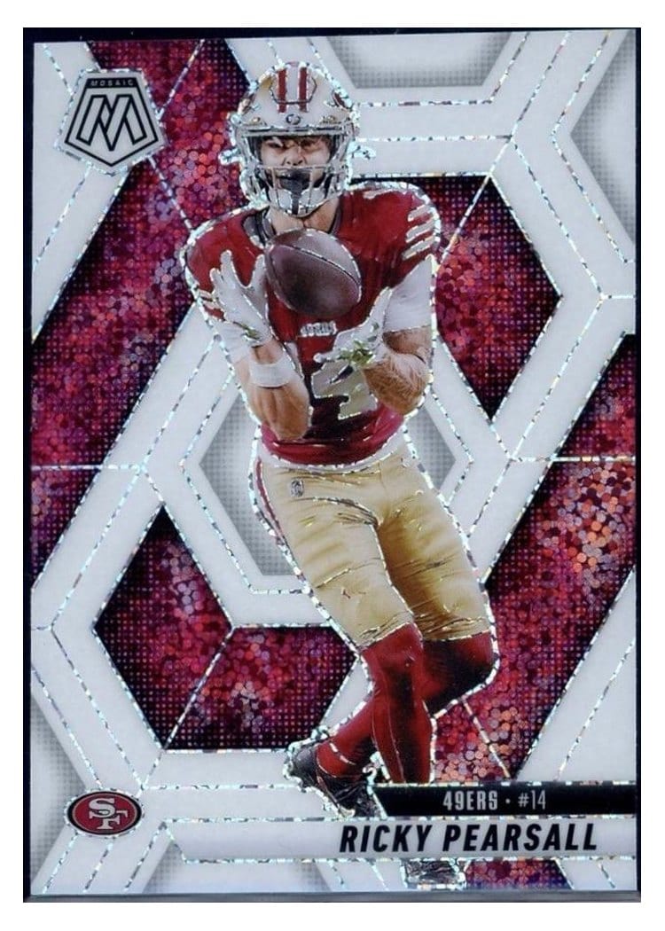 2025 Panini Mosaic Base Set Ricky Pearsall #198 card