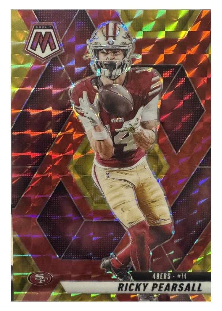 2025 Panini Mosaic Base Set Ricky Pearsall #198 card
