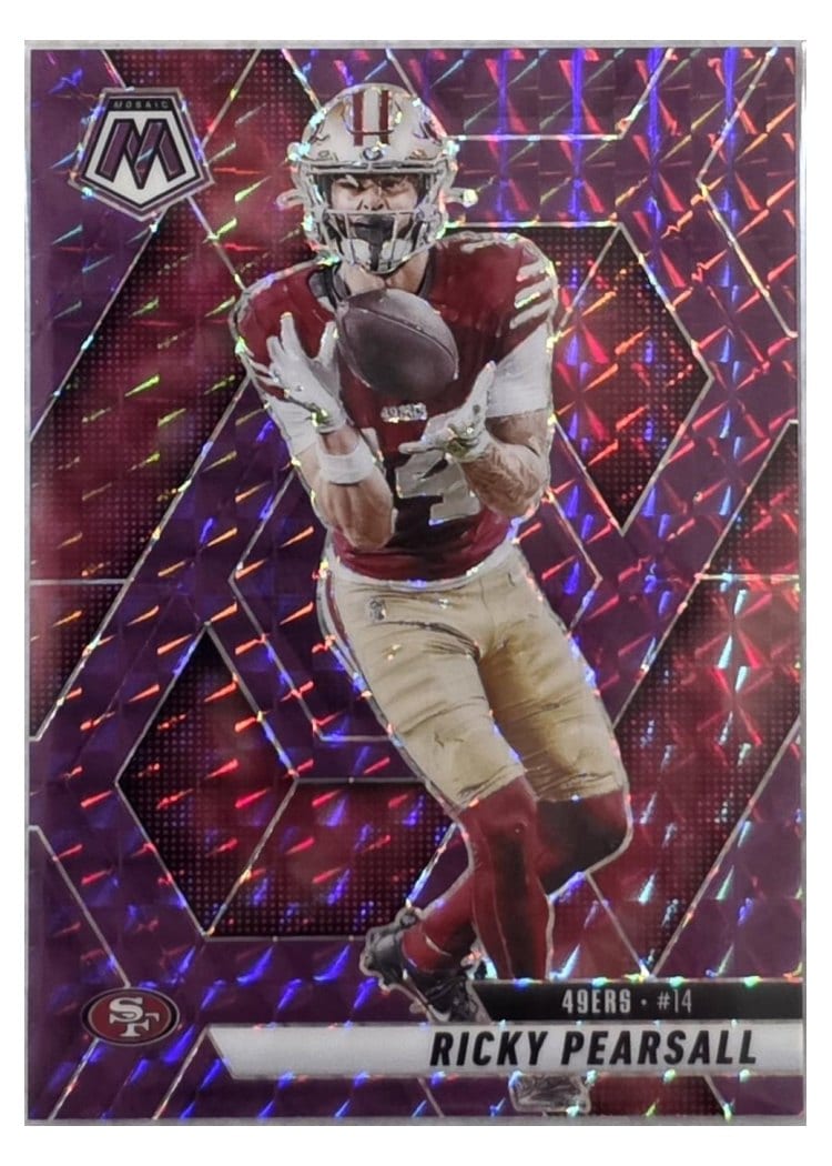 2025 Panini Mosaic Base Set Ricky Pearsall #198 card