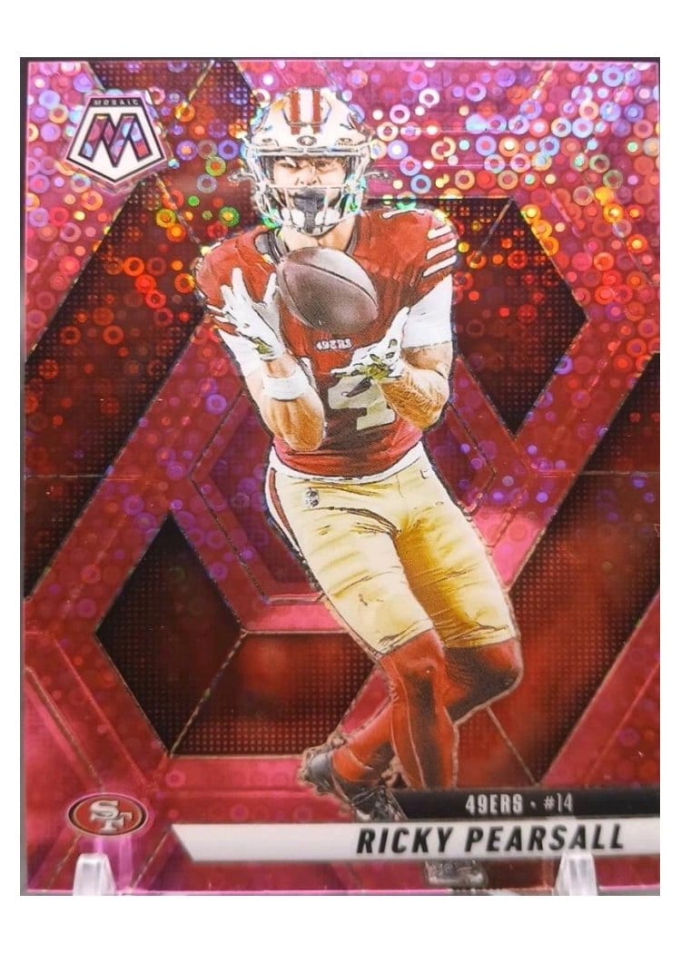 2025 Panini Mosaic Base Set Ricky Pearsall #198 card