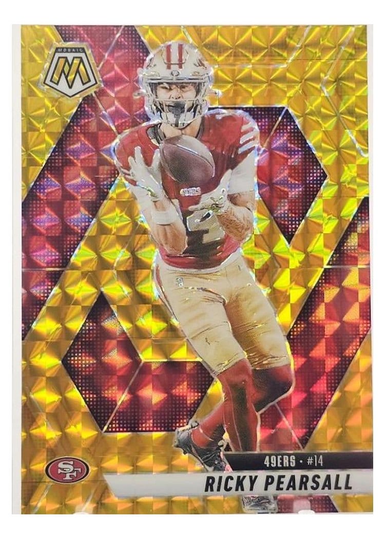 2025 Panini Mosaic Base Set Ricky Pearsall #198 card