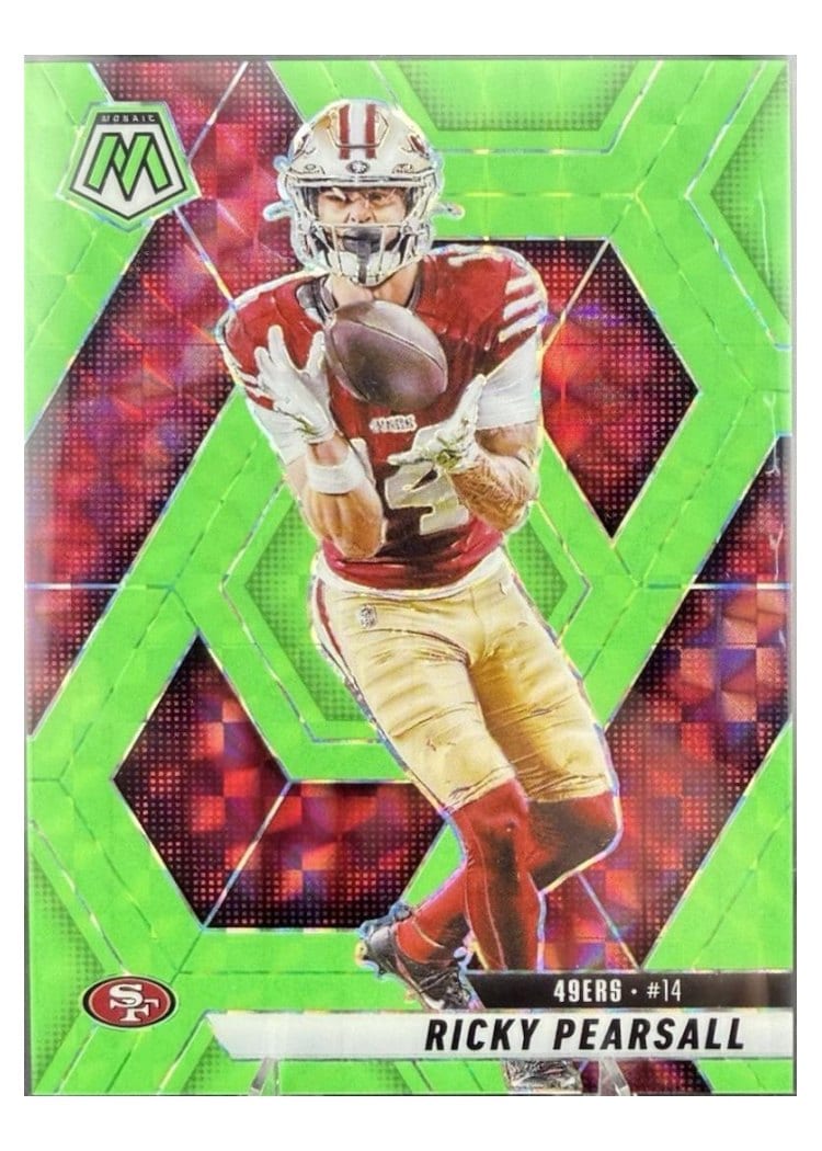 2025 Panini Mosaic Base Set Ricky Pearsall #198 card