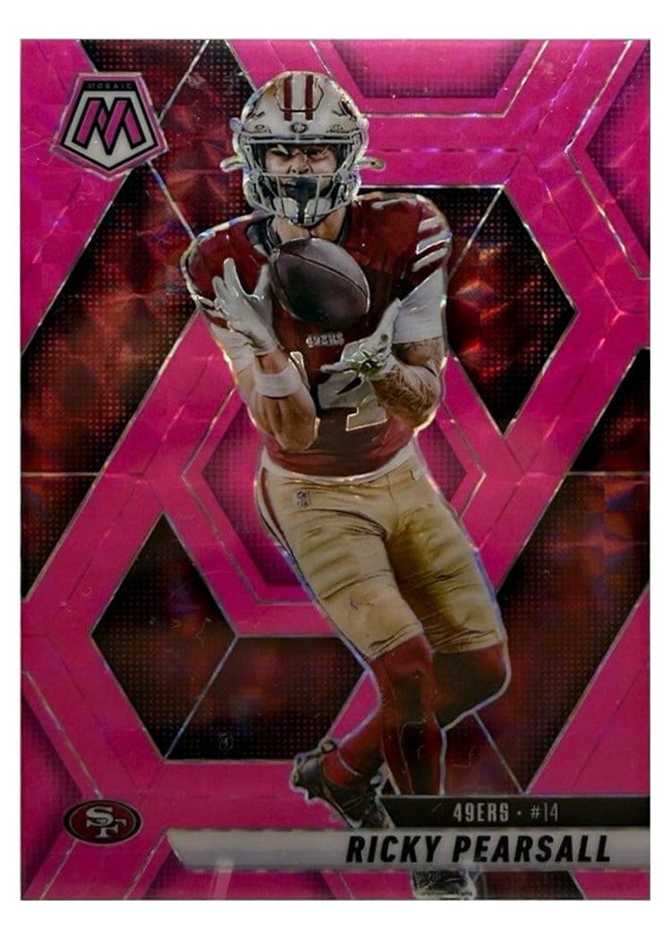 2025 Panini Mosaic Base Set Ricky Pearsall #198 card