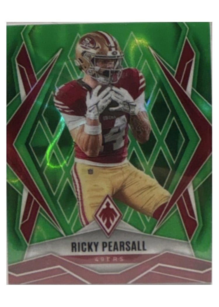 2025 Panini Phoenix Base Set Ricky Pearsall Lime Green Lava #115 card
