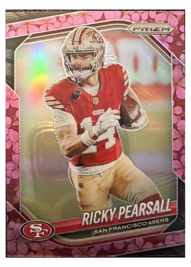 2025 Panini Prizm Base Set Ricky Pearsall #99 card