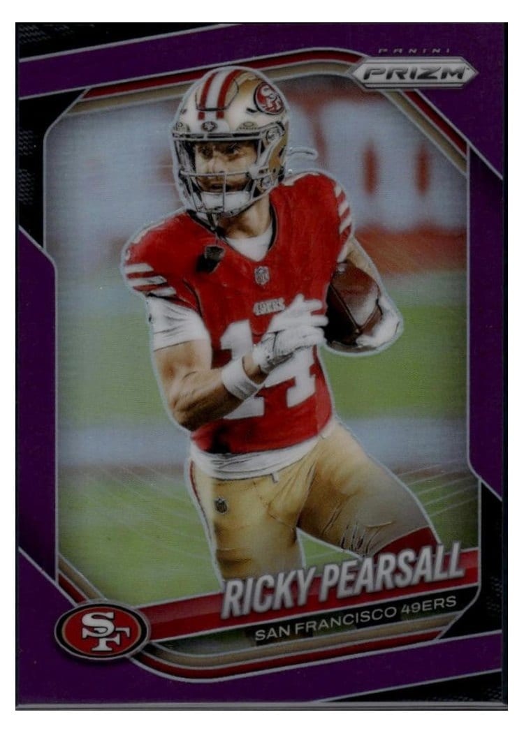 2025 Panini Prizm Base Set Ricky Pearsall #99 card