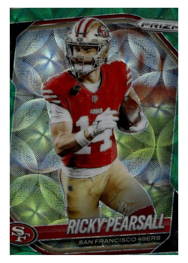 2025 Panini Prizm Base Set Ricky Pearsall #99 card