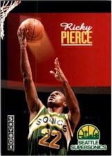 1992-93 SkyBox Base Set Ricky Pierce #235 card