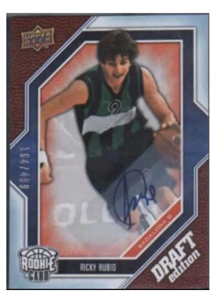 2009 Upper Deck Draft Edition Ricky Rubio #11 card