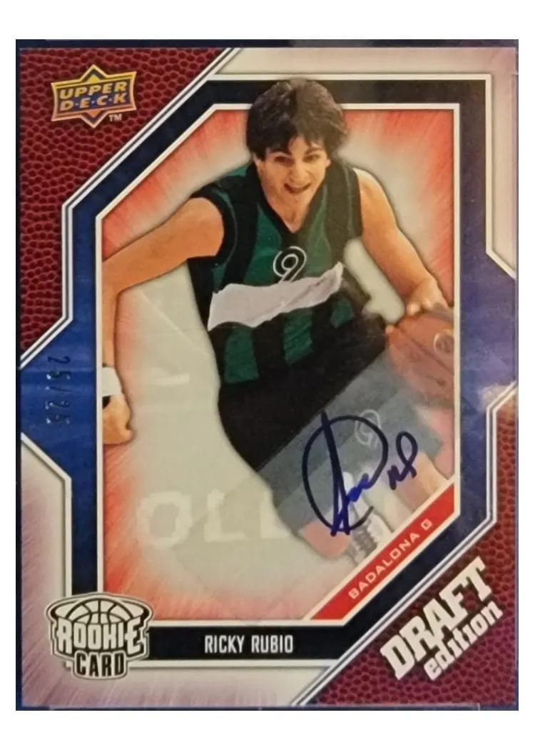 2009 Upper Deck Draft Edition Ricky Rubio #11 card