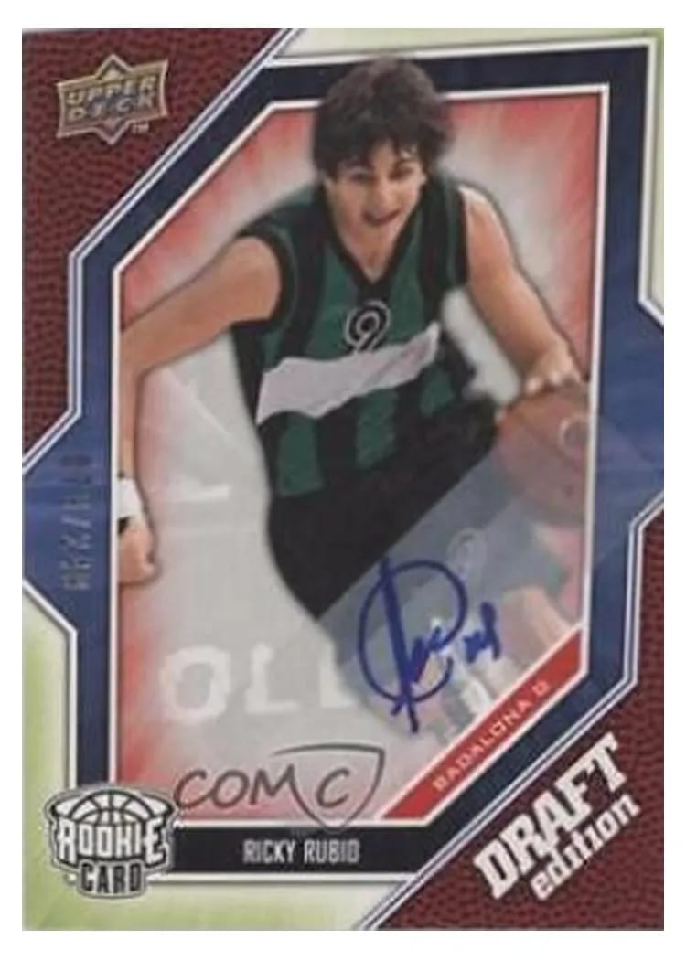 2009 Upper Deck Draft Edition Ricky Rubio #11 card