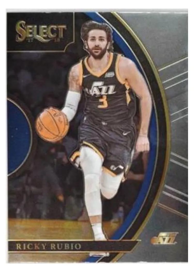 2017 Panini Select Ricky Rubio #2 card