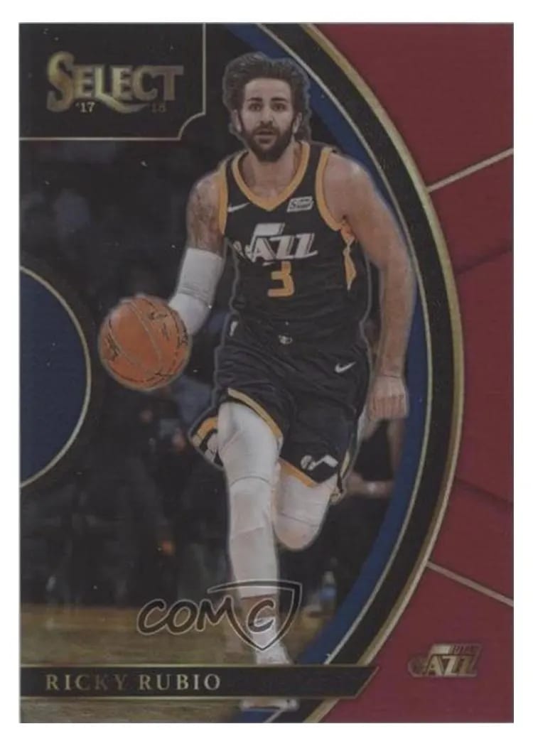 2017 Panini Select Ricky Rubio #2 card