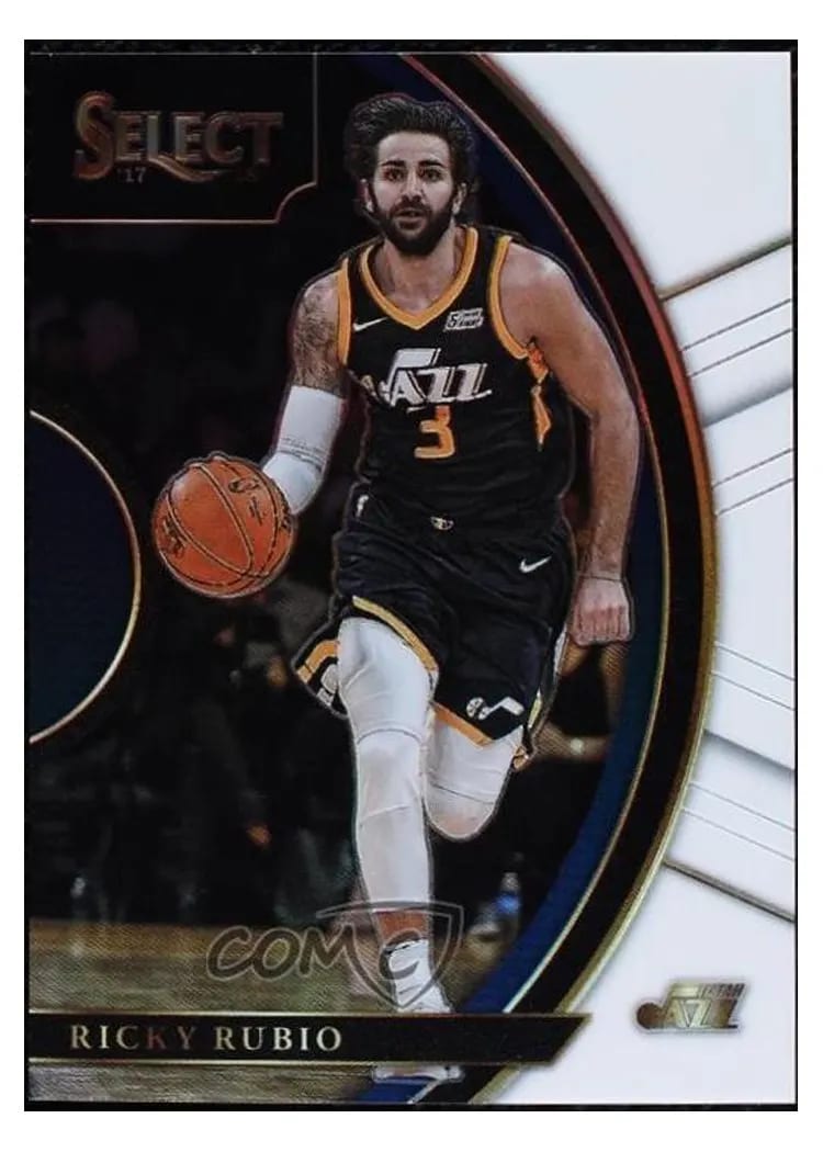 2017 Panini Select Ricky Rubio #2 card