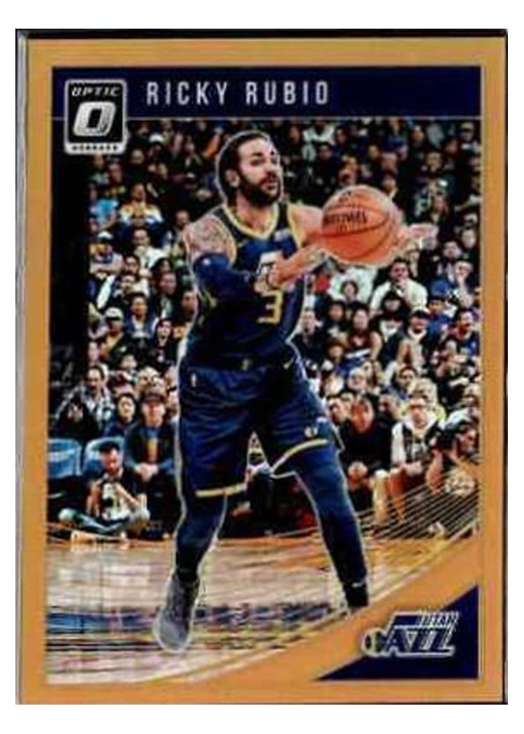 2018-19 Donruss Optic Base Set Ricky Rubio #53 card