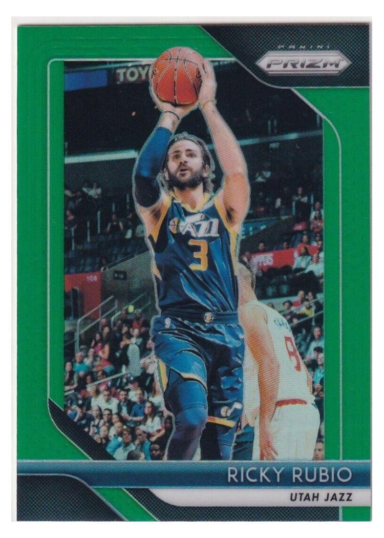 2018-19 Panini Prizm Base Set Ricky Rubio #133 card