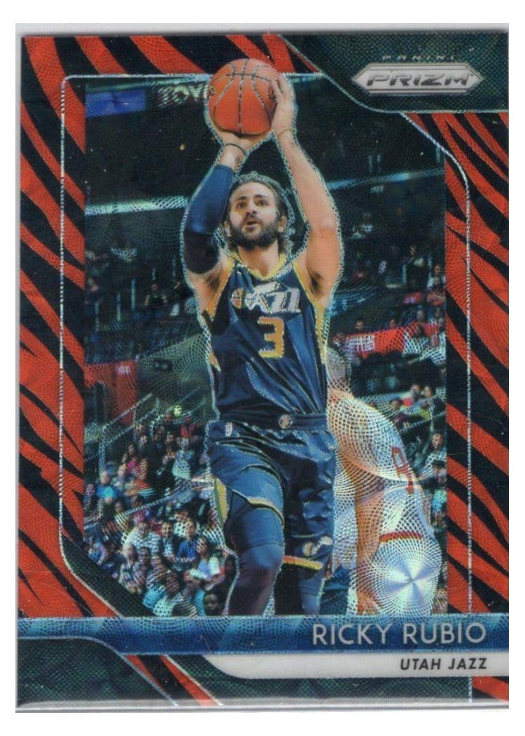 2018-19 Panini Prizm Base Set Ricky Rubio #133 card