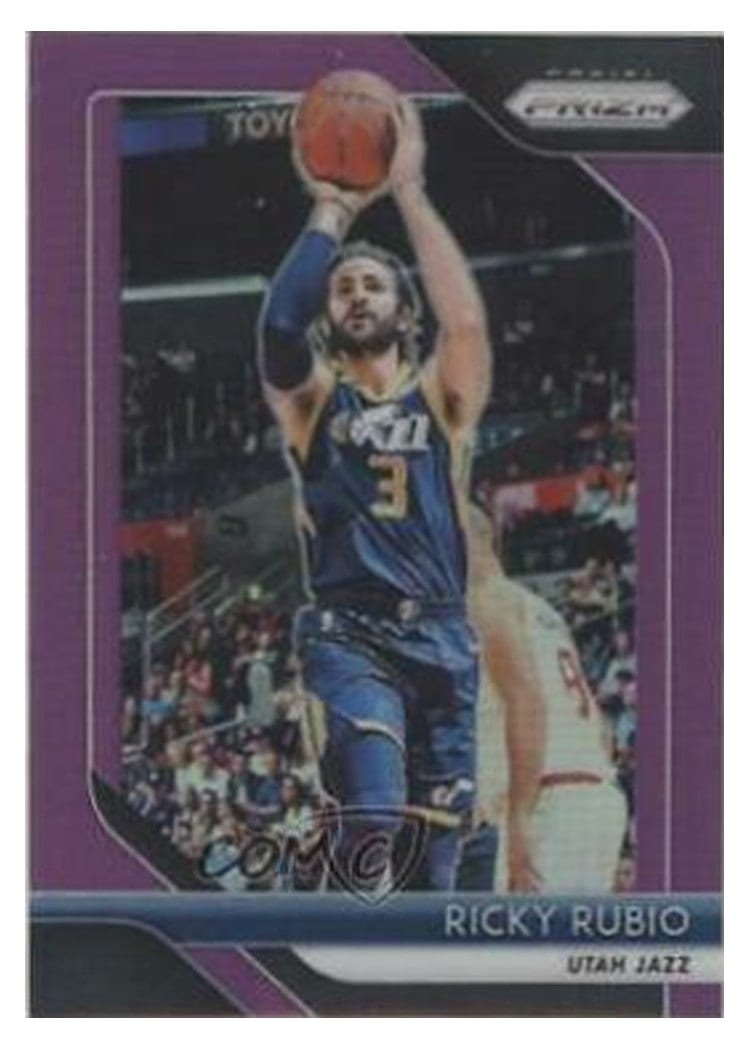 2018-19 Panini Prizm Base Set Ricky Rubio #133 card