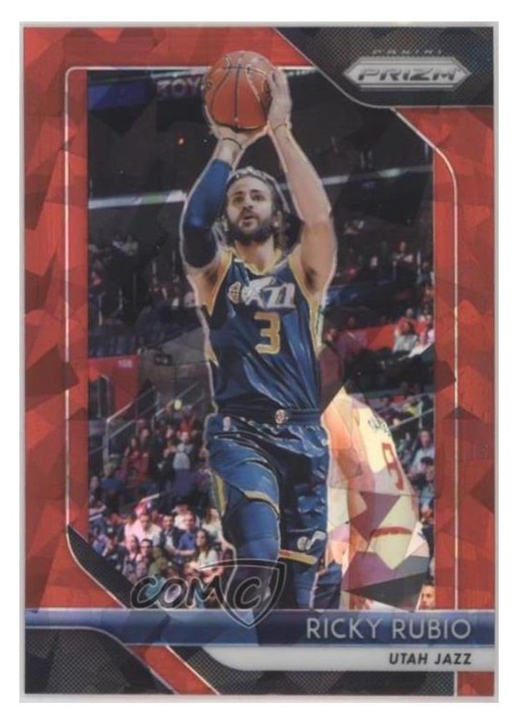 2018-19 Panini Prizm Base Set Ricky Rubio #133 card