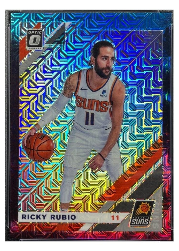 2019-20 Donruss Optic Base Set Ricky Rubio #105 card
