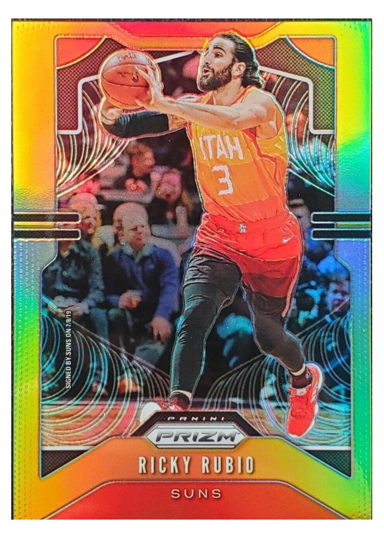 2019-20 Panini Prizm Base Set Ricky Rubio #167 card