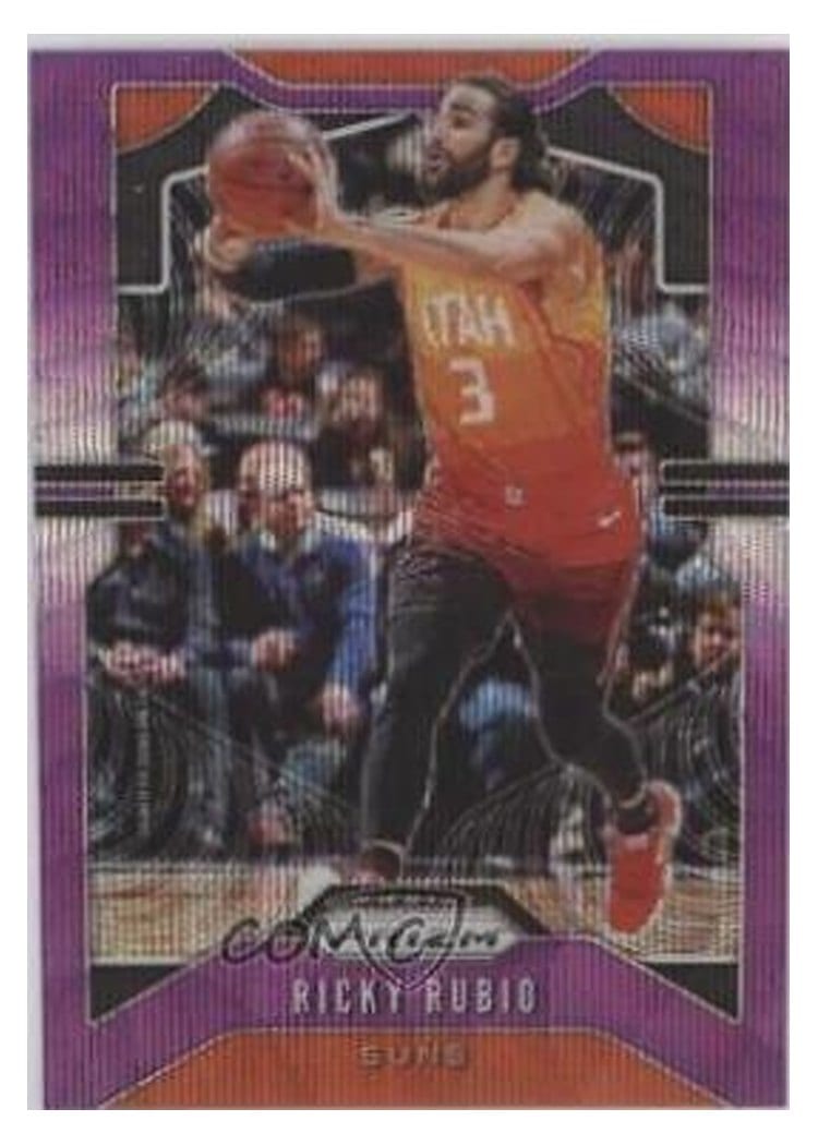 2019-20 Panini Prizm Base Set Ricky Rubio #167 card