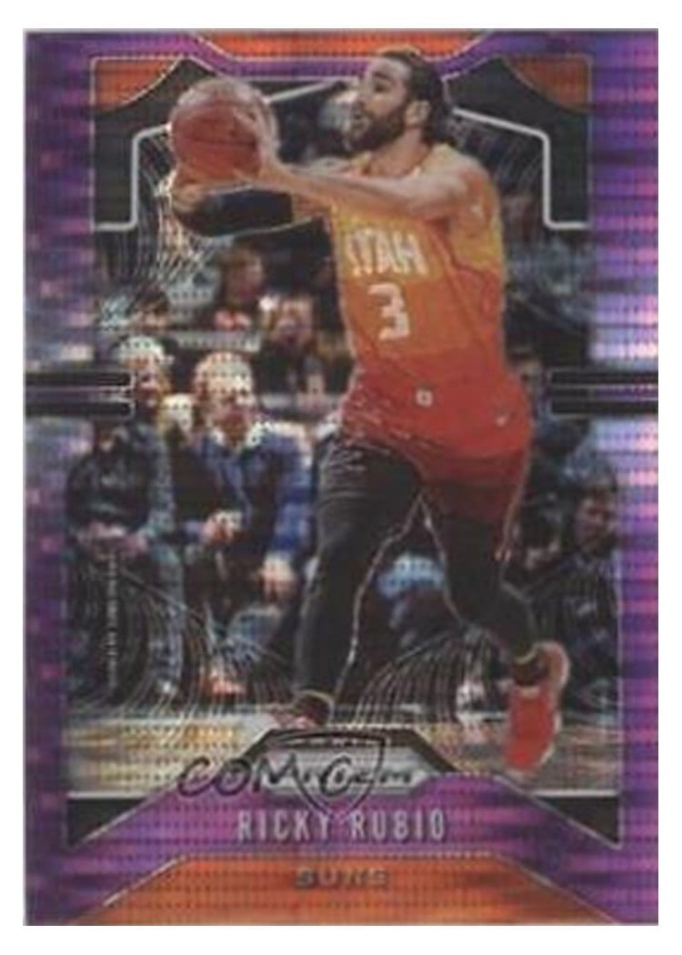 2019-20 Panini Prizm Base Set Ricky Rubio #167 card