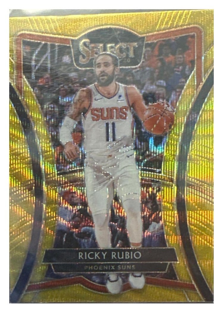 2019-20 Panini Select Base Set Ricky Rubio #147 card