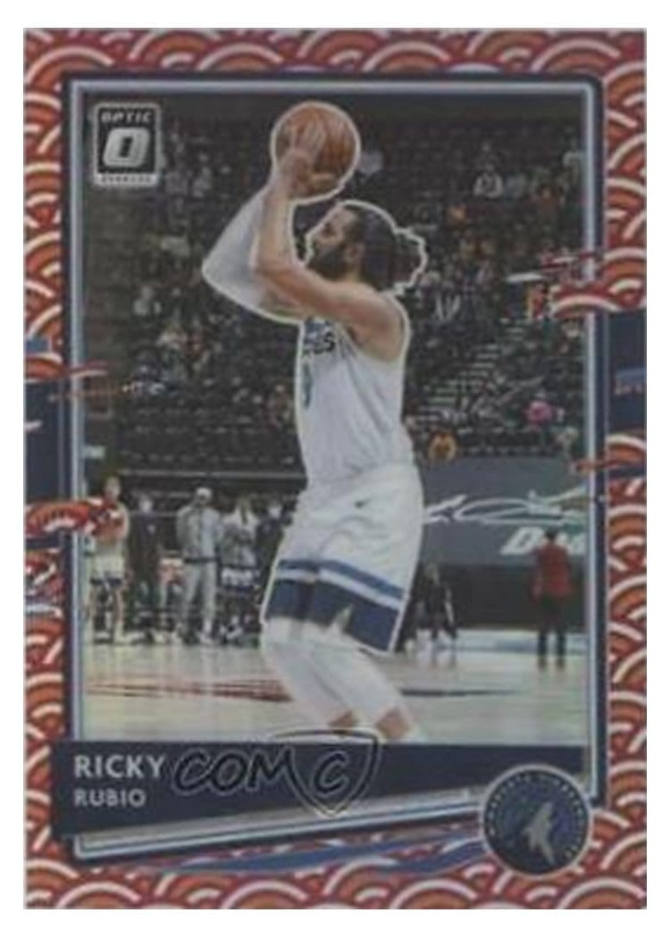 2020-21 Donruss Optic Base Set Ricky Rubio #138 card