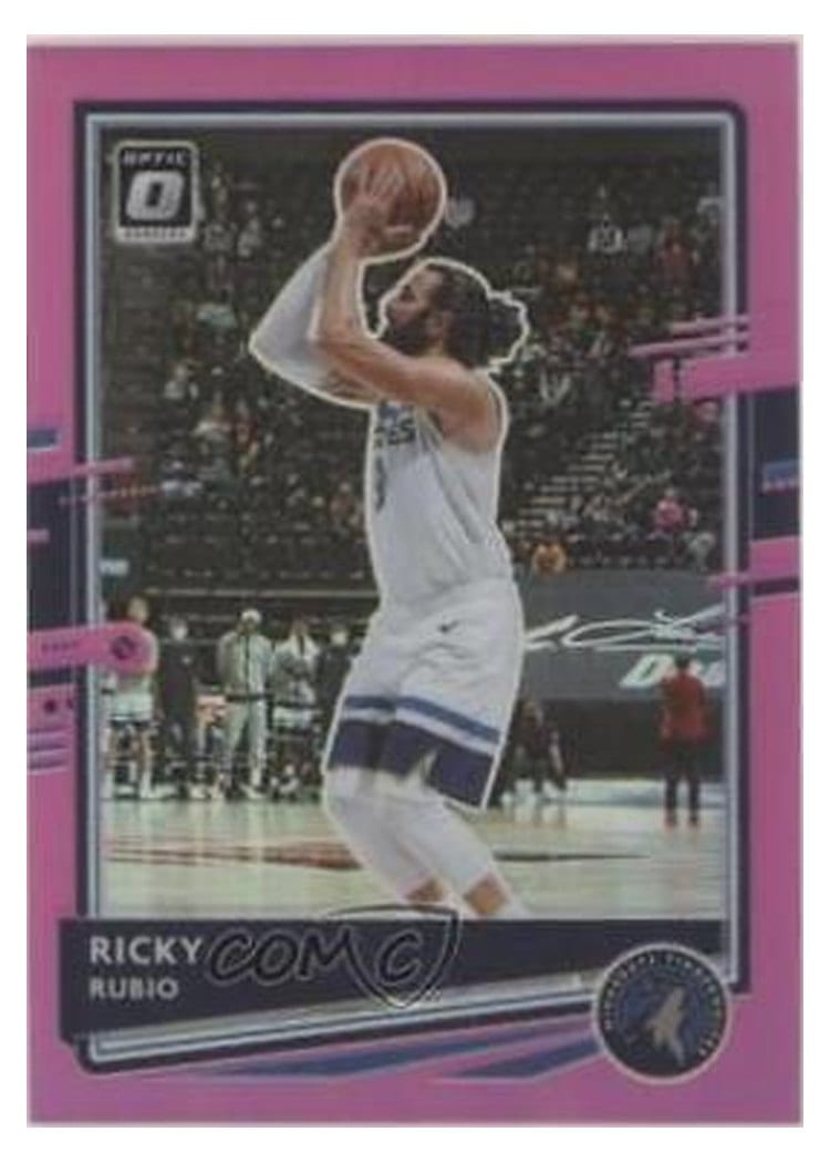 2020-21 Donruss Optic Base Set Ricky Rubio #138 card