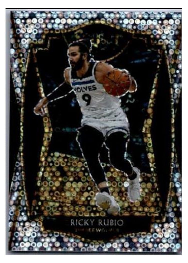 2020-21 Panini Select Base Set Ricky Rubio #133 card