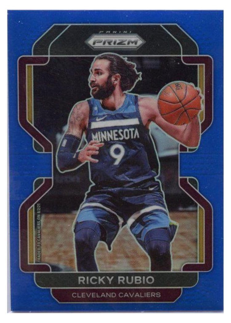 2021-22 Panini Prizm Base Set Ricky Rubio #96 card