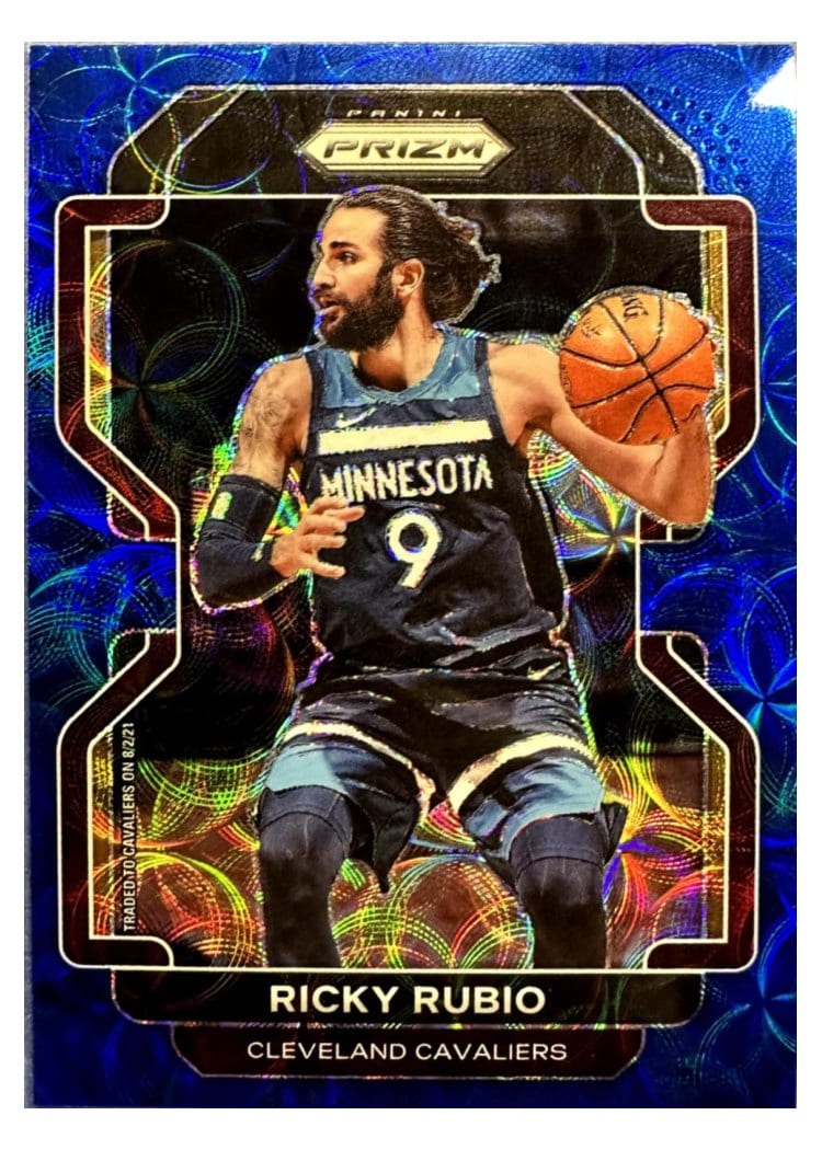 2021-22 Panini Prizm Base Set Ricky Rubio #96 card