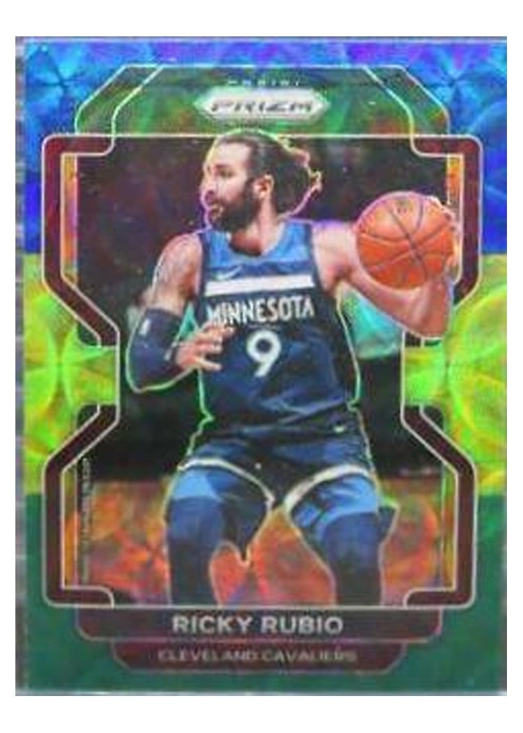 2021-22 Panini Prizm Base Set Ricky Rubio #96 card