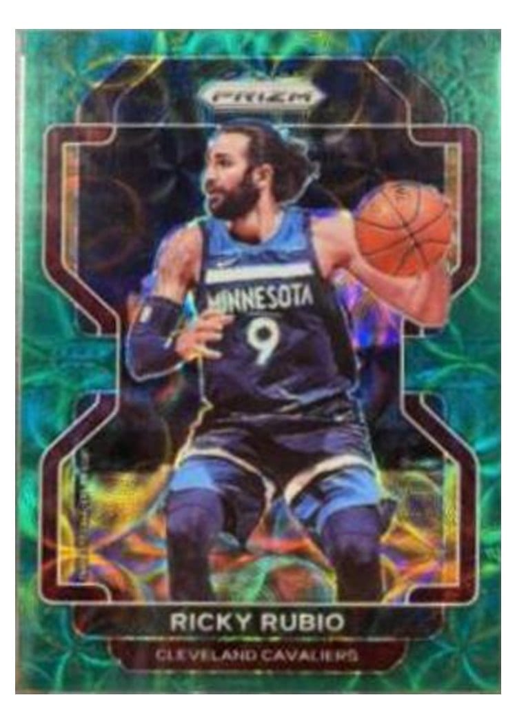 2021-22 Panini Prizm Base Set Ricky Rubio #96 card