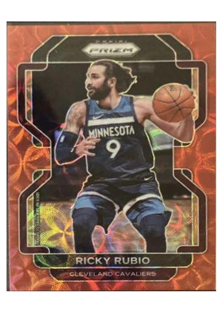 2021-22 Panini Prizm Base Set Ricky Rubio #96 card