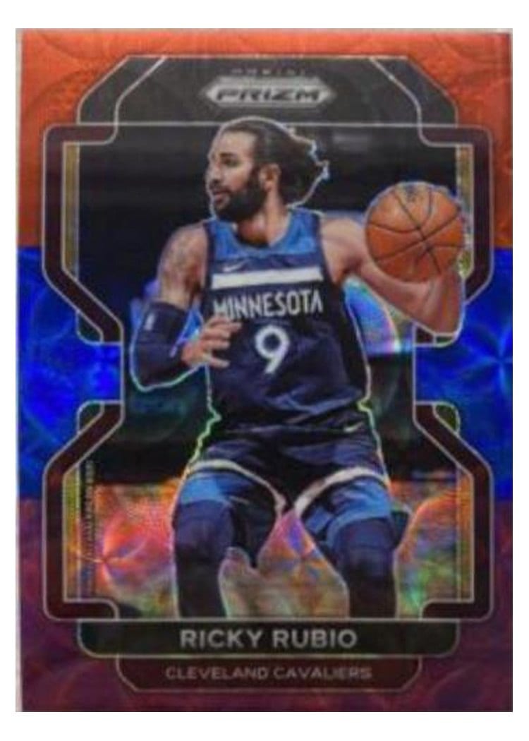 2021-22 Panini Prizm Base Set Ricky Rubio #96 card